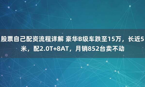 股票自己配资流程详解 豪华B级车跌至15万，长近5米，配2.0T+8AT，月销852台卖不动